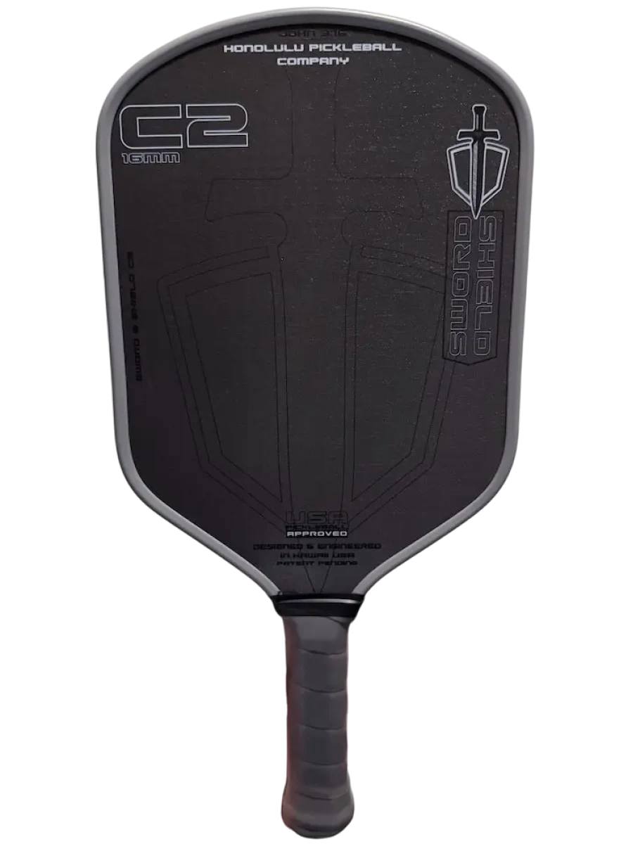 Honolulu Pickleball SWORD & SHIELD J2H 16mm Standard